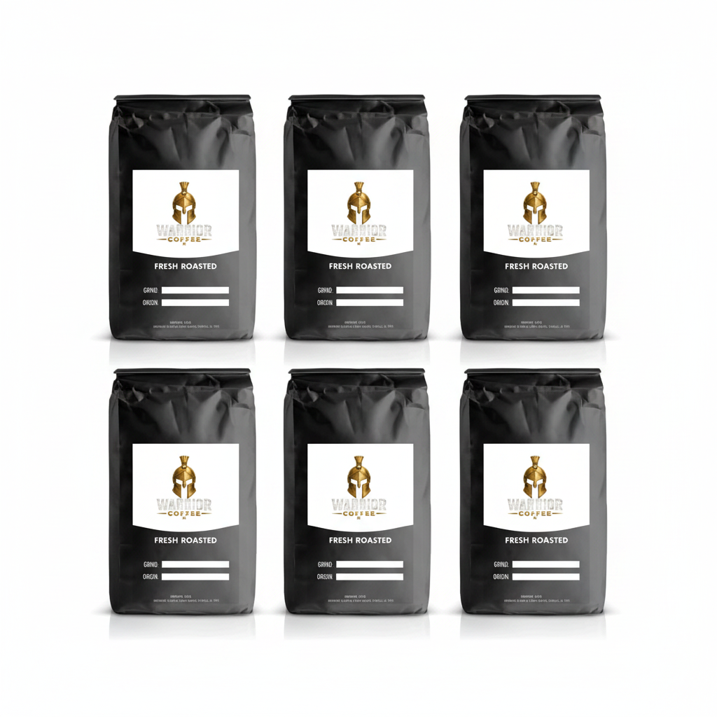 6 Warrior Coffee Bags